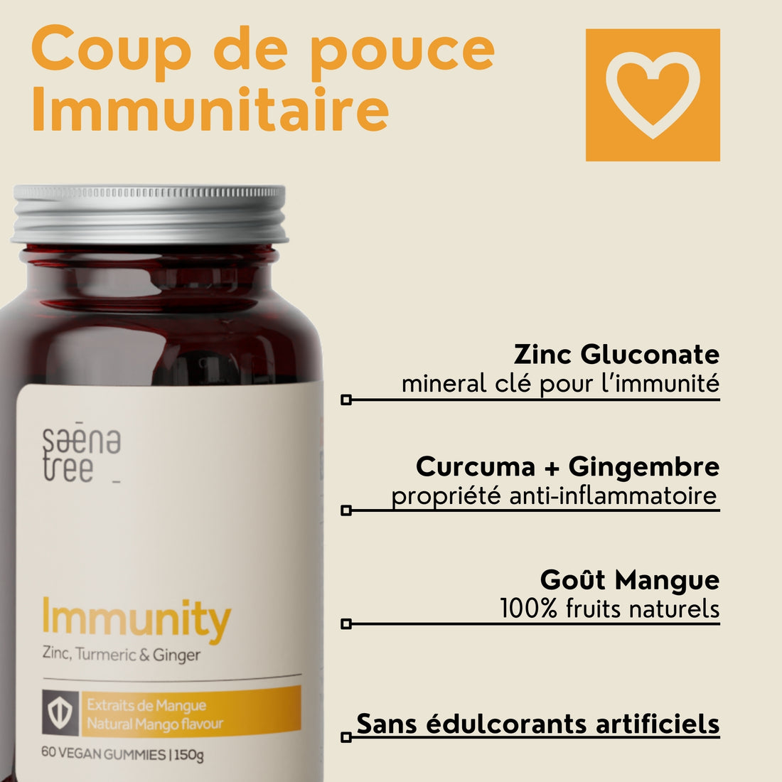 Tumeric, Ginger & Zinc Gummies